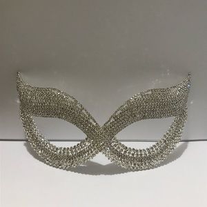 Rhinestone mask